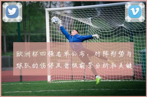欧洲杯四强名单公布，对阵形势与球队的伤停及晋级前景分析和关键轮次看点